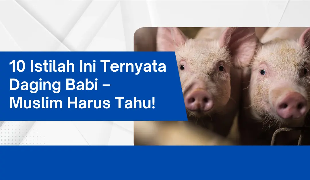 10 Istilah Ini Ternyata Daging Babi – Muslim Harus Tahu!